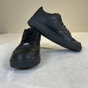 Nike Air Force 1 Low Triple Black '07 Mens 13 CW2288-001 VGUC Benefits Charity